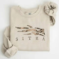 SITKA Gear Crewneck Sweatshirt T-shirt, Unisex Cotton Fabric Collar Pullover Hoodie | RetroVerseTees.com
