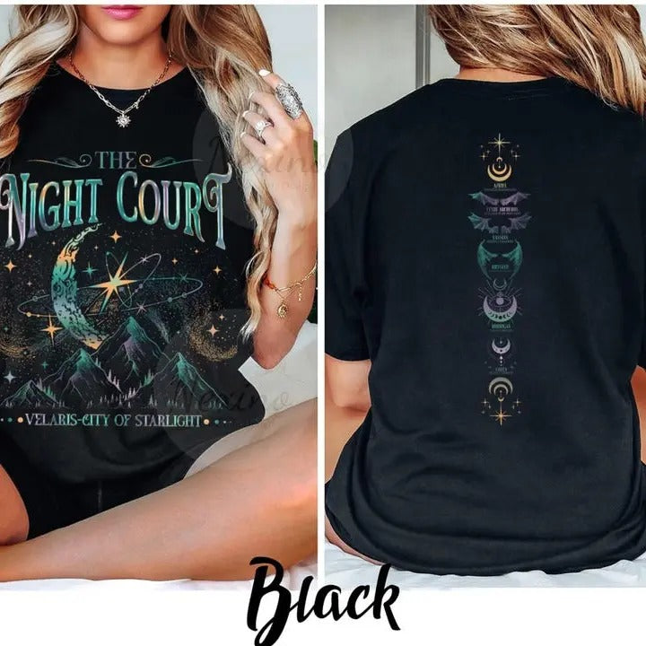 SJM, Velaris shirt,To the stars who listen and the dreams that are answer, A Court of Thorns and Roses shirt, acotar...