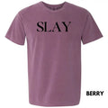 SLAY Bold Letter Comfort Colors T-Shirt 'NLB' Hoodie, Sweatshirt | RetroVerseTees.com