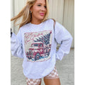 SMALL TOWN XMAS TRUCK GRAPHIC TOP T-Shirts, Hoodie, Sweatshirt | RetroVerseTees.com