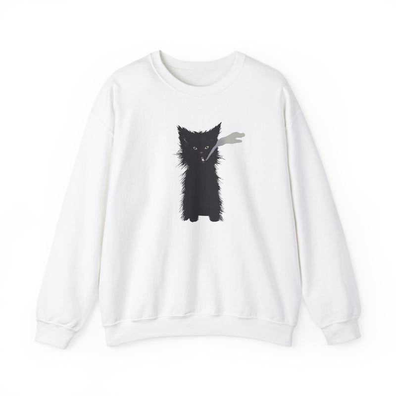 SMOKING CAT SWEATER T-Shirts, Hoodie, Sweatshirt | RetroVerseTees.com