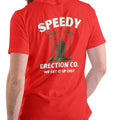 SPEEDY ERECTION COMPANY T SHIRT, Unisex, Cotton Man Menswear Soft Top Hoodie, Sweatshirt | RetroVerseTees.com