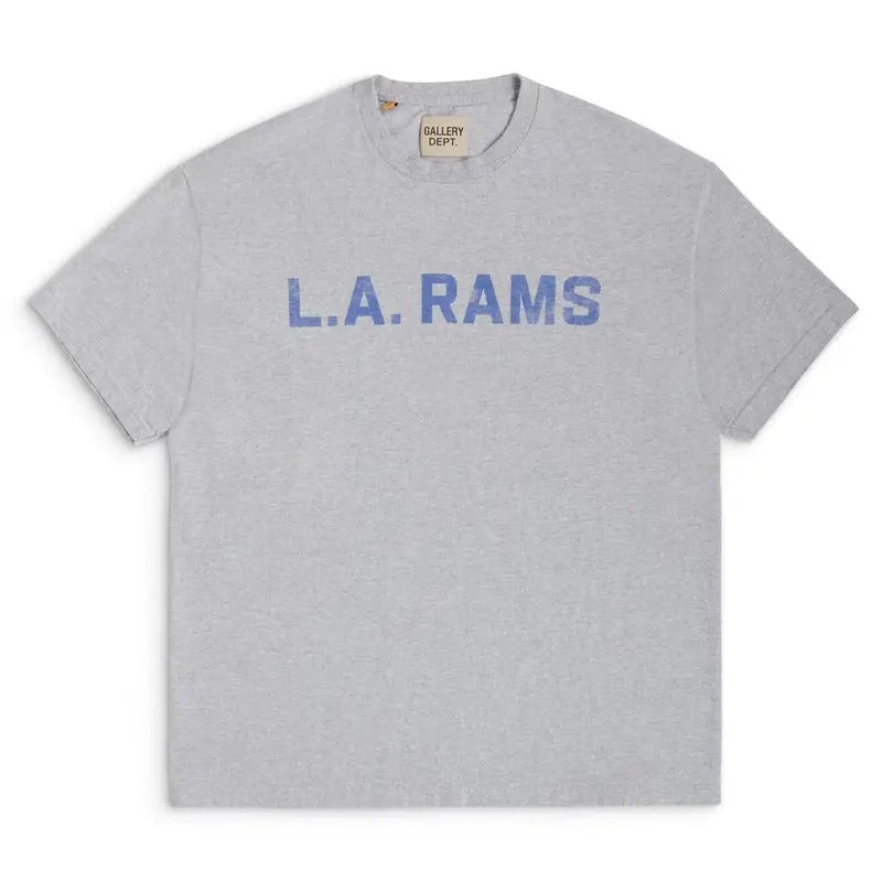 Summer 22/SS Gallery dept Vintage Heather Grey Logo printed T-shirt Hoodie, Sweatshirt | RetroVerseTees.com