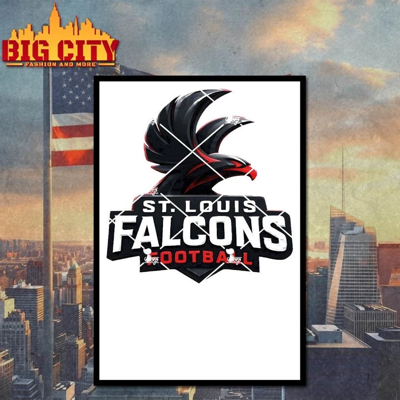 ST Louis Falcons Football new logo Shirt