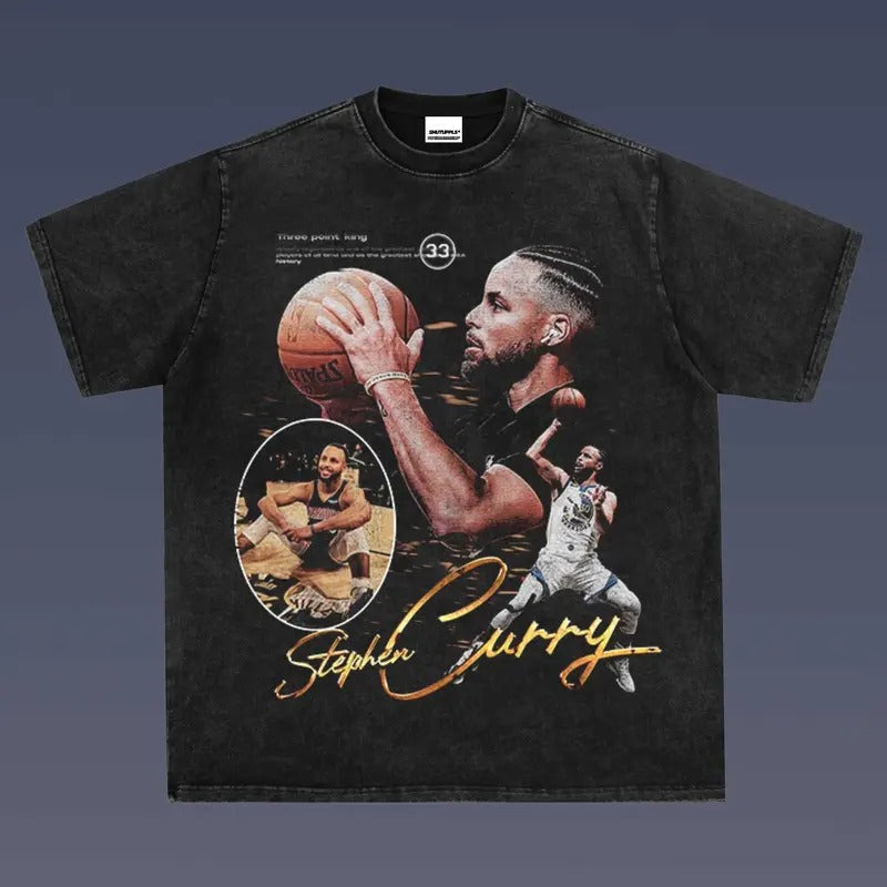 ST3PH3N CUR,RY 1.3 TEE | VINTAGE TEE GRAPHIC T-SHIRT SWEATSHIRT HOODIE | SPORT TEE -  GIFT FOR FAN | RetroVerseTees.com