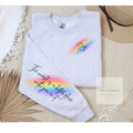 STAY; Pride Sweatshirt Menswear Stylish Sleeve Hoodie T-Shirts | RetroVerseTees.com