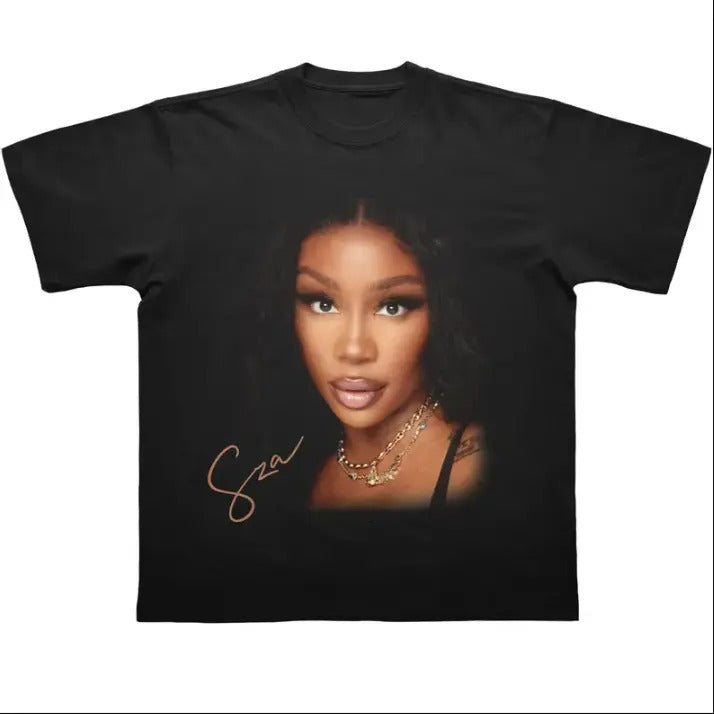 SZA T Shirt, SZA Tour Hip Hop Rap Tee T Shirt, sza tour shirt Hoodie, Sweatshirt | RetroVerseTees.com