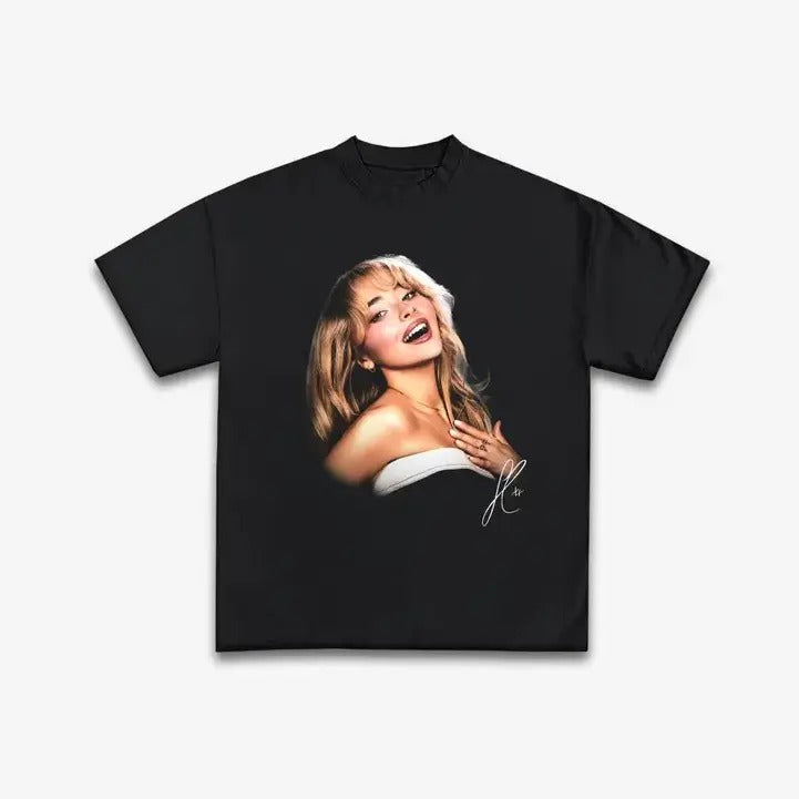 Sabrina Graphic Tee for Women - Summer Cotton T-shirt Hoodie, Sweatshirt | RetroVerseTees.com