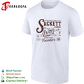 Sackett Ranch Pioneering Since 1630 Legacy of the Frontier shirt