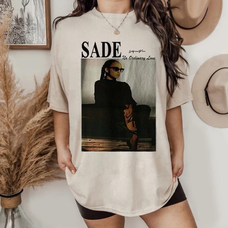 Sade Shirt, Sade No Ordinary Love Shirt, Sade Tour Tshirt, Unisex Shirt, Gifts For Female Male, Short Sleeve Tee,...