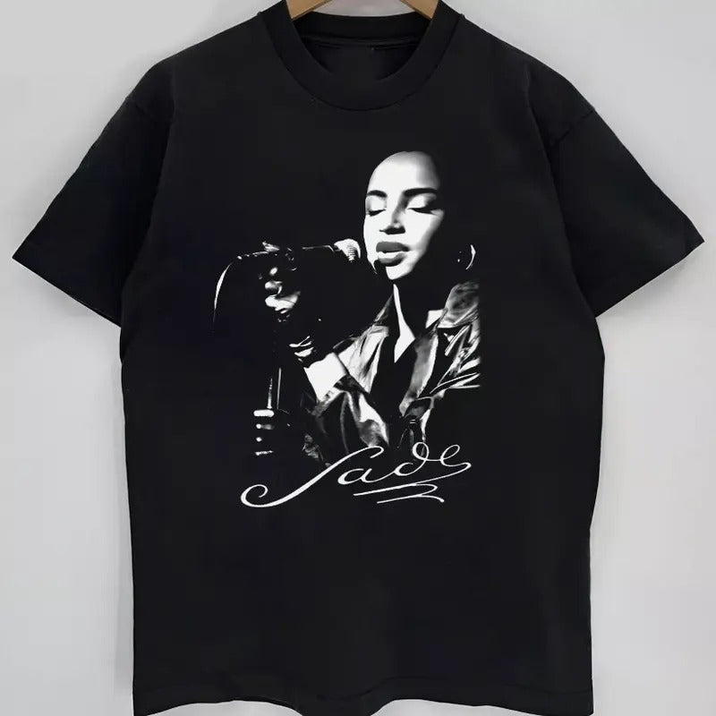 Sade Tour Shirt Gift Family Black Short Sleeve Tee Hoodie, Sweatshirt | RetroVerseTees.com