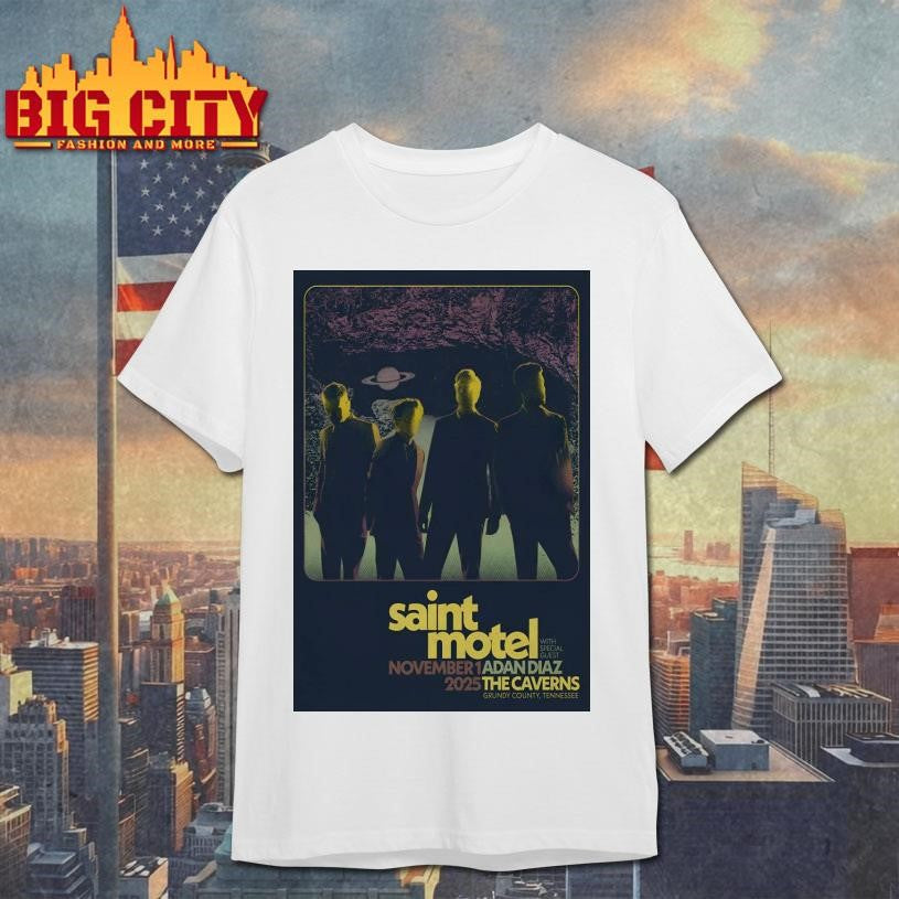 Saint Motel Nov 1 2025 The Caverns Grundy County TN Poster Shirt