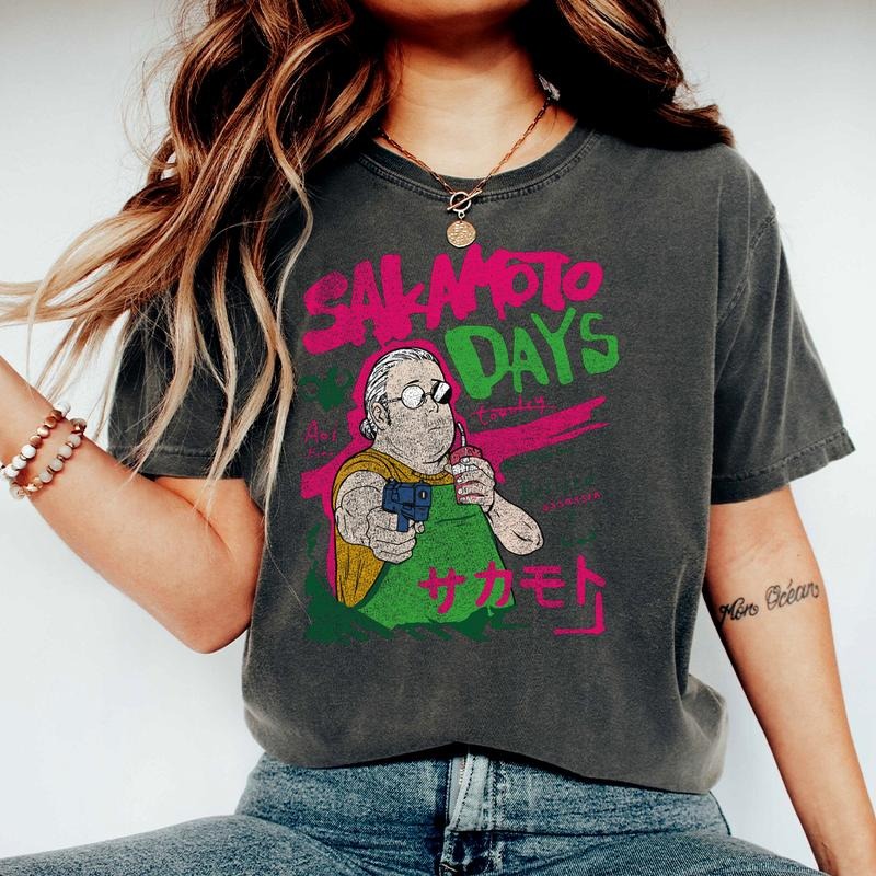 Sakamoto Days Shirt, Country Shirt Taro Sakamoto Unisex T-Shirt, Anime Sweatshirt coraline cat hoodie | RetroVerseTees.com