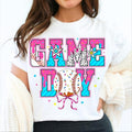 [Sale To 45% Off] Baseball Game Day T-Shirt, Baseball Mama T-Shirt, Baseball Donut T-Shirt, Baseball Bow Shirt Hoodie,...