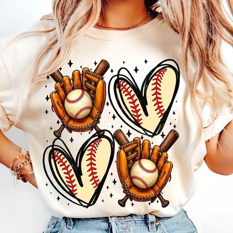 [Sale To 45% Off] Baseball Lover T-Shirt, Vintage Baseball Shirt, Game Day Mom T-Shirt, Baseball Team Gift Ideas, Gift...
