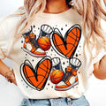 [Sale To 45% Off] Retro Basketball T-Shirt, Game Day Basketball Mom T-Shirt, Basketball Team Shirt, Gift For Mom,...