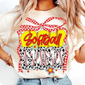 [Sale To 45% Off] Retro Softball Mama T-Shirt, Coquette Softball Bow T-Shirt, Game Day Mom Clipart, Softball Season...