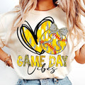 [Sale To 45% Off] Softball Game Day T-Shirt, Coquette Bow Softball Mom T-Shirt, Retro Softball Vibes Shirt, Brushstroke...