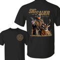 [Sale Up To 40%] Sig Sauer Trump Deeer Hunting 2 Sided T-shirt Trump Hunting Shirt Camo Shirt Gift For Trump Supporter...