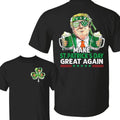 [Sale Up To 60%] Make St Patricks Day Great Again Tshirt Trump Saint Patrick's Day Trump Patrick Shirt Shamrock Shirt...