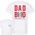 [Sale Up to 45%] Michel0b Ultra DAD BOD Tee, Michel0b Beer Lovers Unisex Cotton 2 sides T-shirt, Gift for Dad, for Mom...