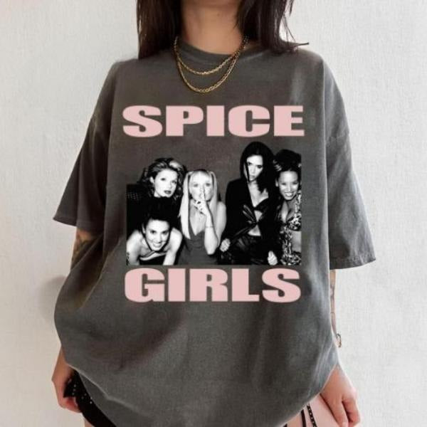 [Sale up to 30%] Comfort Colors Spice Girls Shirt, Spice Girls T-shirt Unisex S-5XL Gift For Fan Hoodie, Sweatshirt