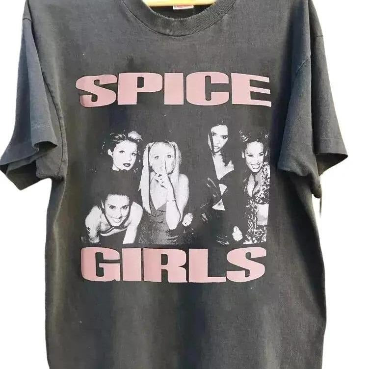 [Sale up to 30%] Spice Girls Band Shirt, Spice Girls Gift For Fan Unisex Tshirt Hoodie, Sweatshirt | RetroVerseTees.com