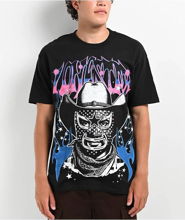 [Sale up to 50%]  Lonestar by That Mexican OT Cowboy Black T-Shirt Hoodie, Sweatshirt | RetroVerseTees.com