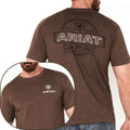 [Sale up to 50%] Ariat Men's Outline Logo Short Sleeve Graphic T-Shirt, Western Wear For Men, Gift For Him.pngy Shirt for...