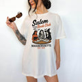 Salem Book Club- T-Shirt, Unisex T-Shirt, Funny Tee, Comfortable Shirt,  Hallowen Theme Hoodie, Sweatshirt