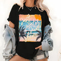 Salt Water & Sunshine Graphic Lightsaber brand Shirt, Beach Sunrise Pattern Tops, Ocean Tee, Summer Vibes Shirts, Summer...