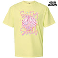 Salty Soul Seashell Comfort Colors T-Shirt 'NLB' Hoodie, Sweatshirt | RetroVerseTees.com