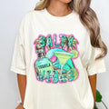 Salty Vibes Shirt Tequila Shirt Beach Shirt Neon Beach Shirt Tequila Shirte Tequila Lovers Shirt, Tequila Bachelorette,...