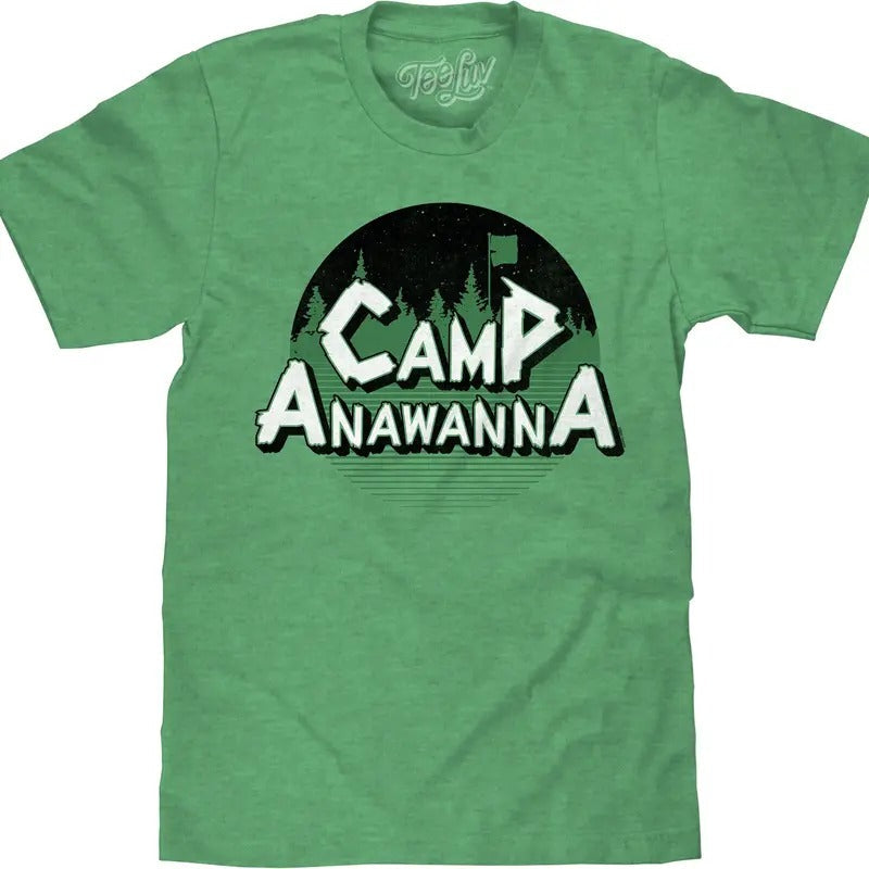 Salute Your Shorts Camp Anawanna T-Shirt - Heather Kelly Hoodie, Sweatshirt | RetroVerseTees.com