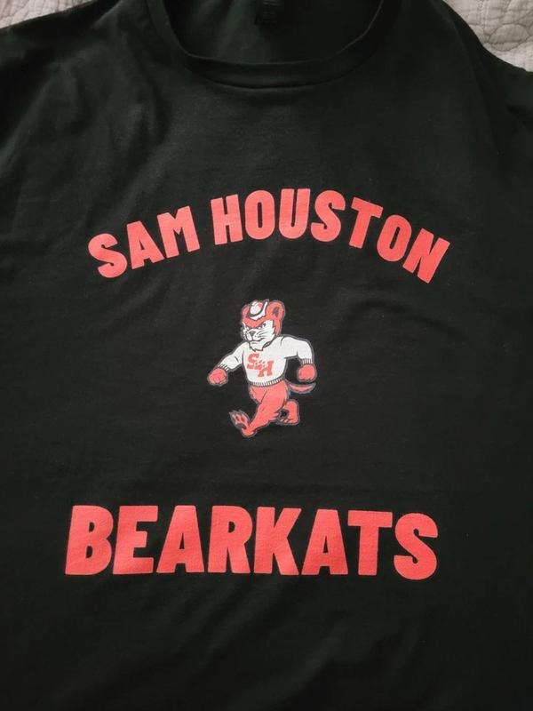 Sam Houston Bearkats Sammy the Bearkat Vintage T-shirt Sweatshirt Hoodie Unisex 29 | RetroVerseTees.com