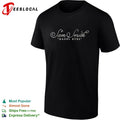 Sam Smith Hazel Eyes cursive script shirt