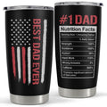 Sandjest Best Dad Ever 20oz Insulated Tumbler with Lid, Double Wall Insulated Stainless Steel FOG Cup, Men Gift for...
