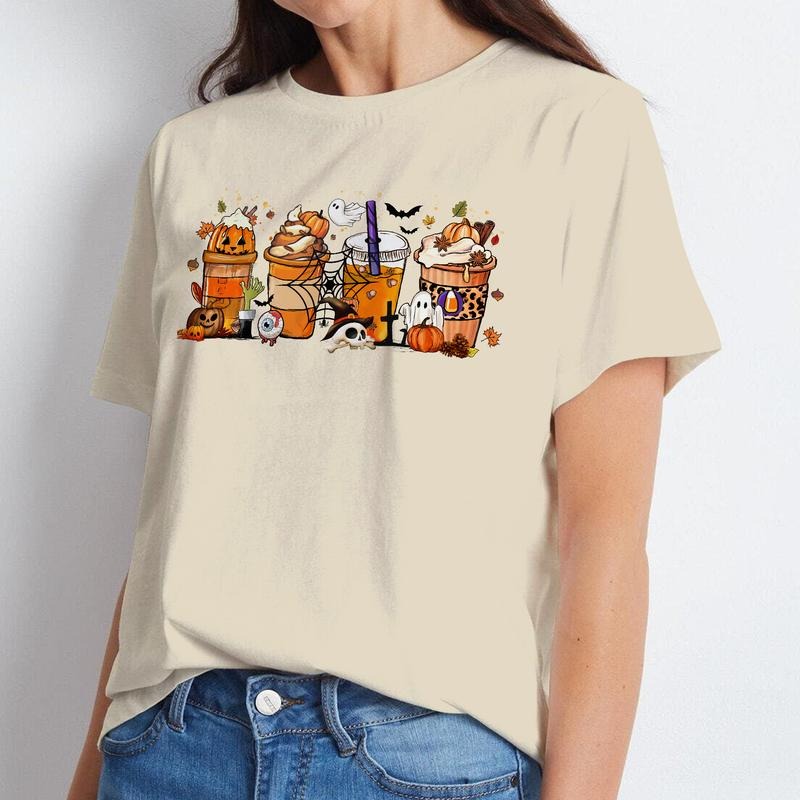 Sandjest Boo Latte Shirt Gift For FOG Lover Women Girl Friends T-shirt Halloween Gift Hoodie, Sweatshirt | RetroVerseTees.com