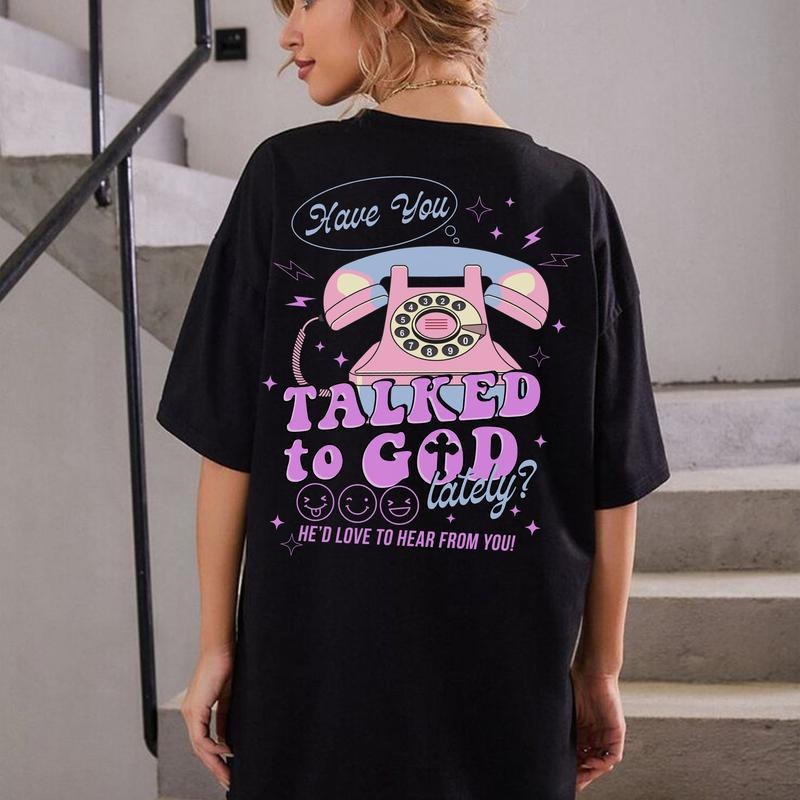 Sandjest Christian T-Shirt Have You Talked Hidden leaf ninja FOG Lately Girl Friends Bible Lover Hoodie, Sweatshirt