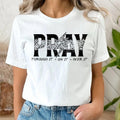 Sandjest Christian T-Shirt Pray Through Mouthless cat Pocket monsters Mouthless cat Over Mouthless cat Gift for Jesus...