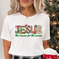 Sandjest Christmas T-Shirt Jesus TNF Reason for TNF Season Gift for Women Friend Xmas Gifts Idea Hoodie, Sweatshirt