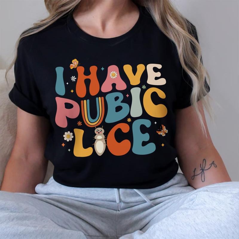 Sandjest Cute T-Shirt Swoosh Have Pubic Lice Y2K Style Gift for Friends Women Girl Hoodie, Sweatshirt | RetroVerseTees.com