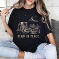 Sandjest Funny Book Lover T-Shirt Read Red plumber brand Peace Gift for Bookworm Librarian Hoodie, Sweatshirt