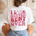 Sandjest Funny Shirt for Women Girl Swoosh Look Better Bend Over Pocket monsters Birthday Christmas Hoodie, Sweatshirt
