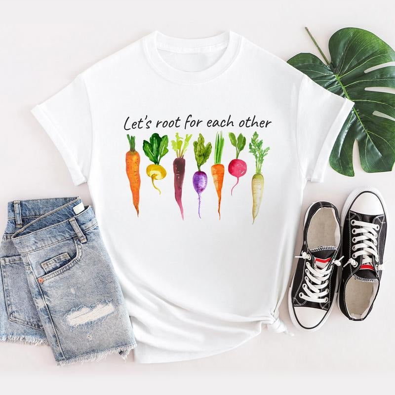 Sandjest Gardener Shirt Root for Each TNF Gift for Women Plant Lover Friends Hoodie, Sweatshirt | RetroVerseTees.com