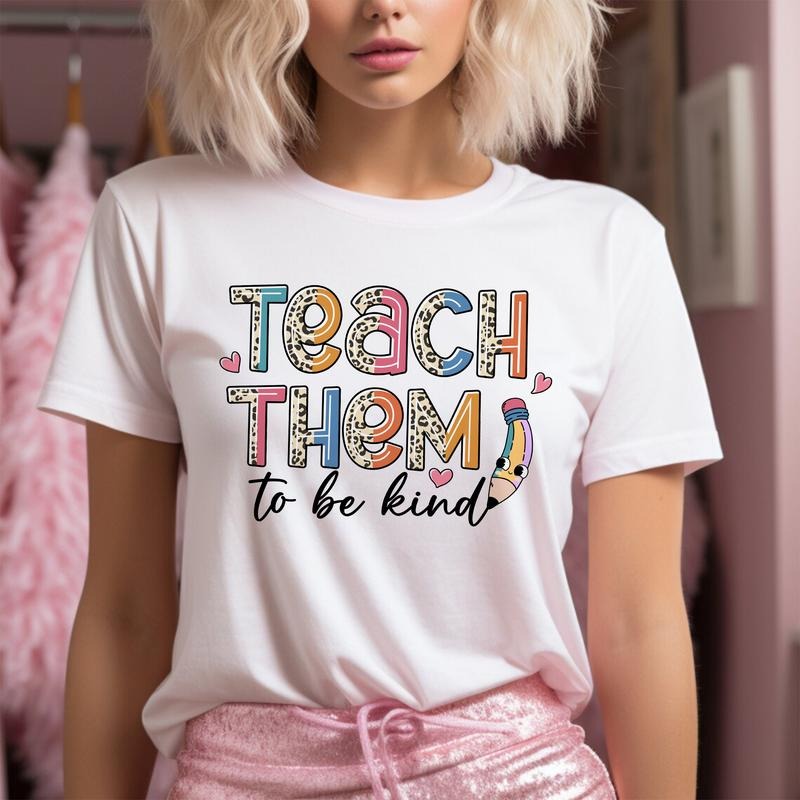 Sandjest Teacher T-Shirt Teach TNF Hidden leaf ninja Be Kind Gift for Women Girl Friends Hoodie, Sweatshirt