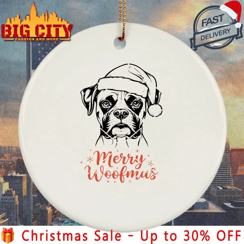 Santa Dog Merry Woofmas Shirt