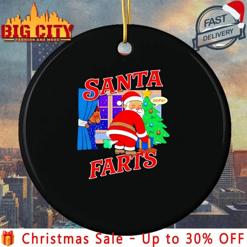 Santa Farts oops Christmas 2025 Shirt