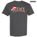 Santa Hat Mama Comfort Colors T-Shirt 'NLB' Hoodie, Sweatshirt | RetroVerseTees.com