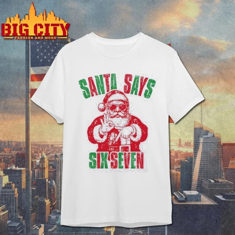 Santa Six Seven Christmas 2025 shirt